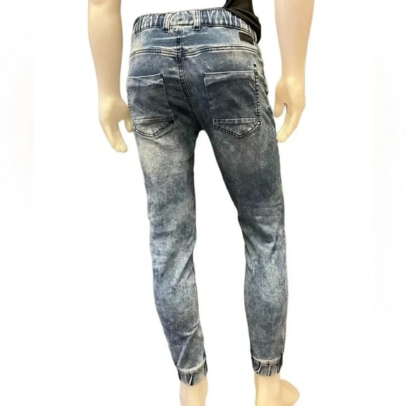 Jeaniologie DNM Works Jagger Acid Wash Relaxed Pants Size 30 - Picture 4 of 15